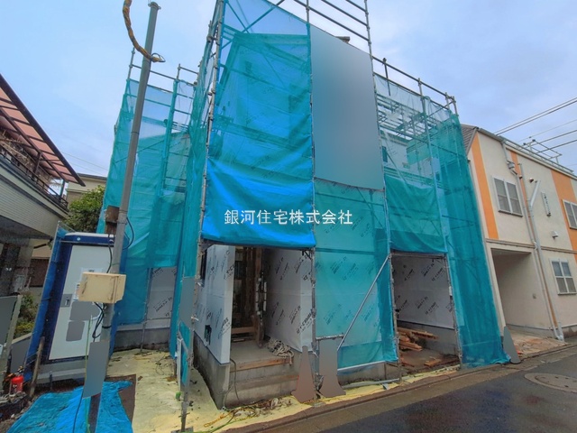 G00396602 東京都練馬区谷原１丁目 新築一戸建て 7580万円 土地面積99.05m² (約29.96坪) 建物面積104.89m² (約31.72坪) 間取り３ＬＤＫ 築年月2026年07月(築１年以内)【外観17】