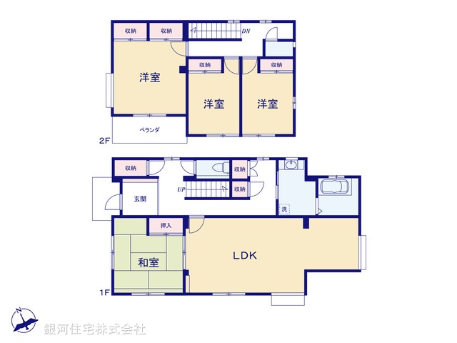 G00396711 千葉県木更津市畑沢南１丁目 中古一戸建て 2349万円【間取図】