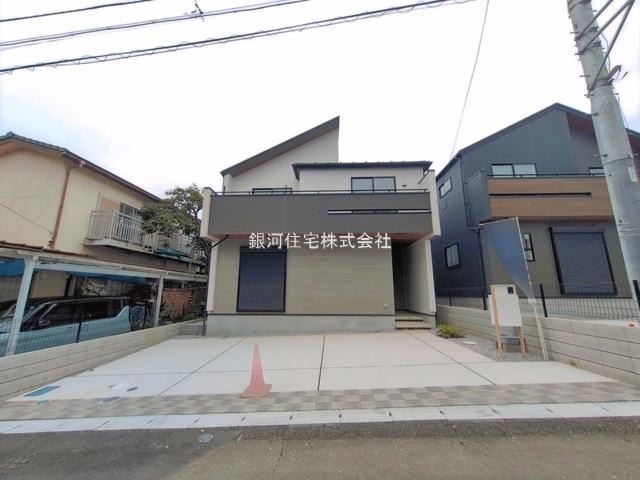 G00397517 埼玉県狭山市大字水野 新築一戸建て 4198万円 土地面積132.89m² (約40.19坪) 建物面積112.08m² (約33.90坪) 間取り３ＬＤＫ 築年月2026年07月(築１年以内)【外観13】