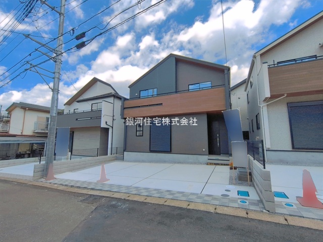 G00397518 埼玉県狭山市大字水野 新築一戸建て 4280万円 土地面積132.89m² (約40.19坪) 建物面積103.71m² (約31.37坪) 間取り４ＬＤＫ 築年月2026年07月(築１年以内)【外観18】