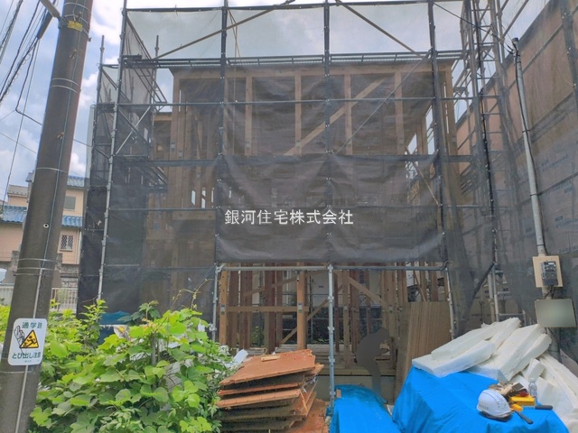 G00397541 神奈川県横浜市旭区上白根町 新築一戸建て 5180万円 土地面積120.40m² (約36.42坪) 建物面積97.09m² (約29.36坪) 間取り４ＬＤＫ 築年月2026年10月【外観13】