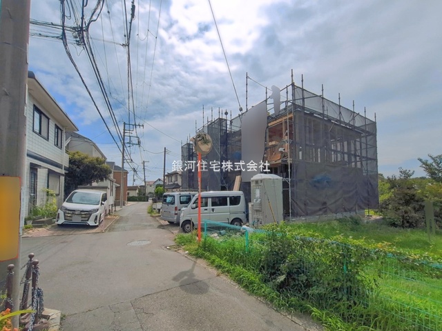 G00397544 神奈川県藤沢市大鋸３丁目 新築一戸建て 5280万円 土地面積112.00m² (約33.87坪) 建物面積89.63m² (約27.11坪) 間取り４ＬＤＫ 築年月2026年11月【外観12】