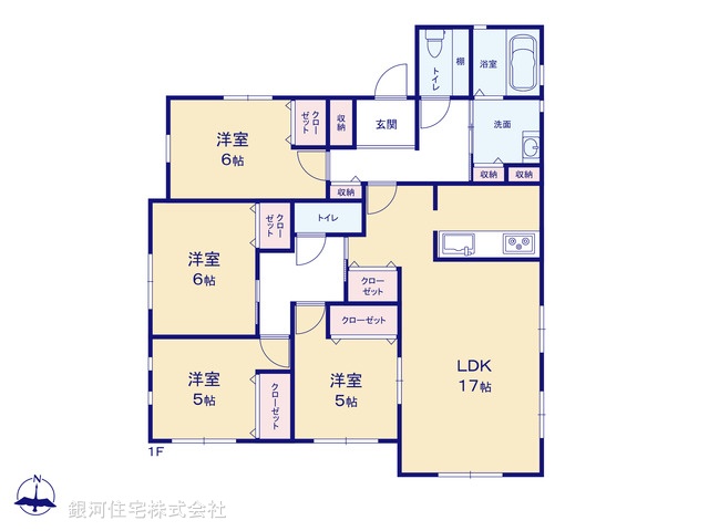 G00397551 埼玉県蓮田市西新宿５丁目 中古一戸建て 3699万円【間取図】