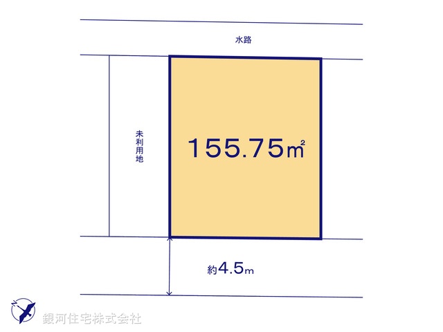 G00398172 神奈川県秦野市西田原 土地 1470万円【区画図】
