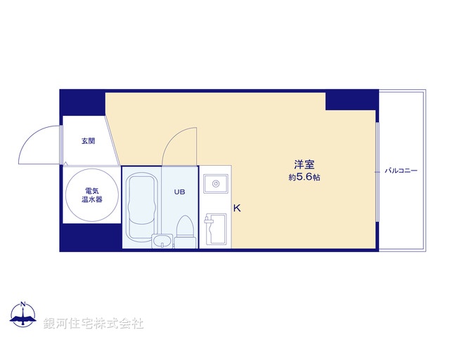 G00398290 東京都台東区上野５丁目 中古マンション 2280万円【間取図】