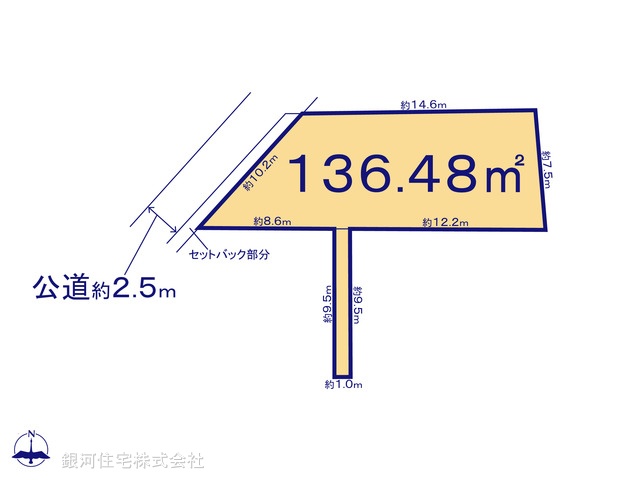 G00398334 千葉県市川市大野町４丁目 土地 2499万円【区画図】