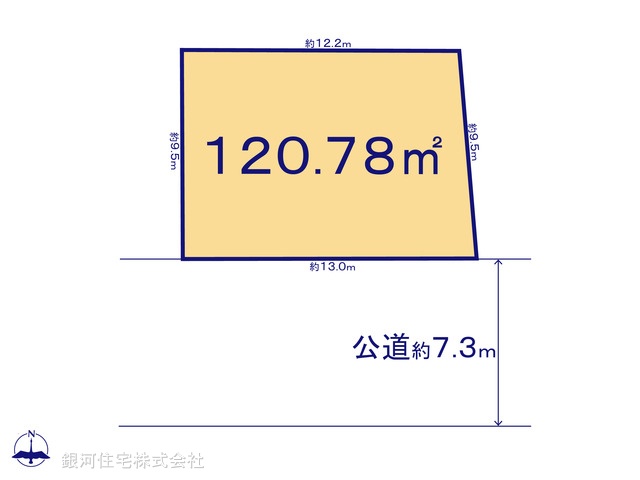 G00398336 千葉県市川市大野町４丁目 土地 2999万円【区画図】