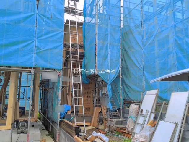 G00398376 東京都八王子市館町 新築一戸建て 3599万円 土地面積166.46m² (約50.35坪) 建物面積95.78m² (約28.97坪) 間取り４ＬＤＫ 築年月2026年09月(築１年以内)【外観7】