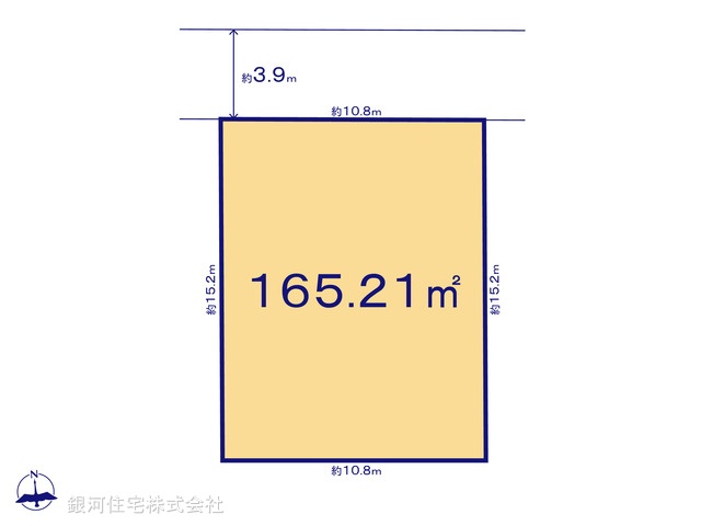 G00398607 千葉県千葉市花見川区長作台２丁目 土地 1999万円【区画図】
