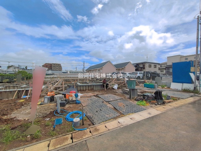 G00399001 千葉県松戸市五香西２丁目 新築一戸建て 4699万円 土地面積131.89m² (約39.89坪) 建物面積113.85m² (約34.43坪) 間取り３ＳＬＤＫ 築年月2026年11月【外観10】