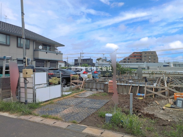 G00399002 千葉県松戸市五香西２丁目 新築一戸建て 4599万円 土地面積132.31m² (約40.02坪) 建物面積113.85m² (約34.43坪) 間取り３ＳＬＤＫ 築年月2026年11月【外観5】