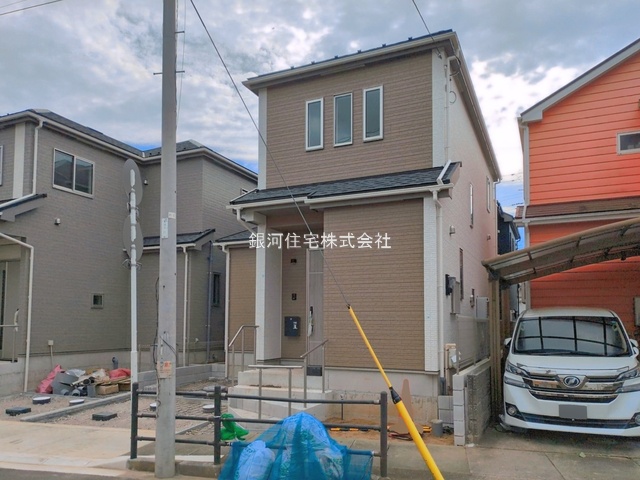 G00399006 千葉県市川市本北方３丁目 新築一戸建て 4990万円 土地面積103.90m² (約31.42坪) 建物面積93.57m² (約28.30坪) 間取り４ＬＤＫ 築年月2026年10月(築１年以内)【外観2】