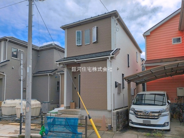 G00399006 千葉県市川市本北方３丁目 新築一戸建て 4990万円 土地面積103.90m² (約31.42坪) 建物面積93.57m² (約28.30坪) 間取り４ＬＤＫ 築年月2026年10月(築１年以内)【外観5】