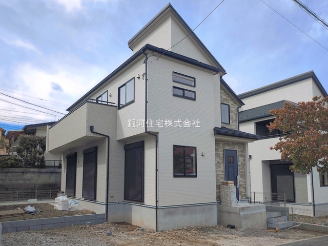 G00399026 神奈川県横浜市栄区野七里１丁目 新築一戸建て 5880万円 土地面積174.69m² (約52.84坪) 建物面積104.12m² (約31.49坪) 間取り４ＬＤＫ 築年月2026年10月(築１年以内)【外観4】