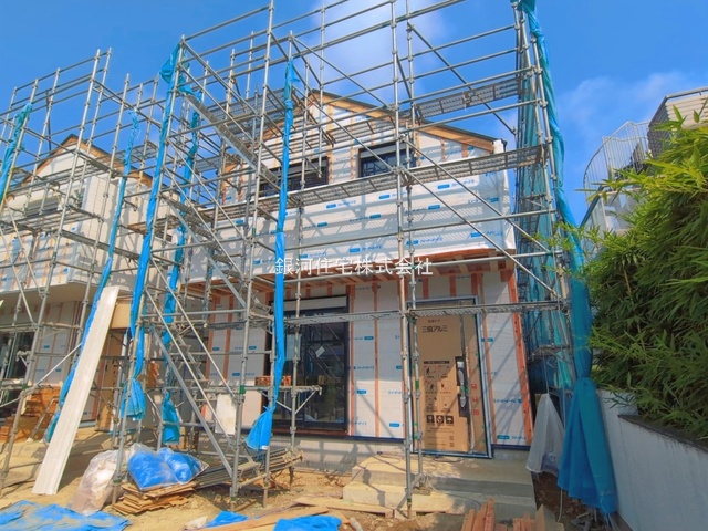 G00399263 神奈川県横浜市磯子区洋光台３丁目 新築一戸建て 8198万円 土地面積172.28m² (約52.11坪) 建物面積102.26m² (約30.93坪) 間取り４ＬＤＫ 築年月2026年10月(築１年以内)【外観13】